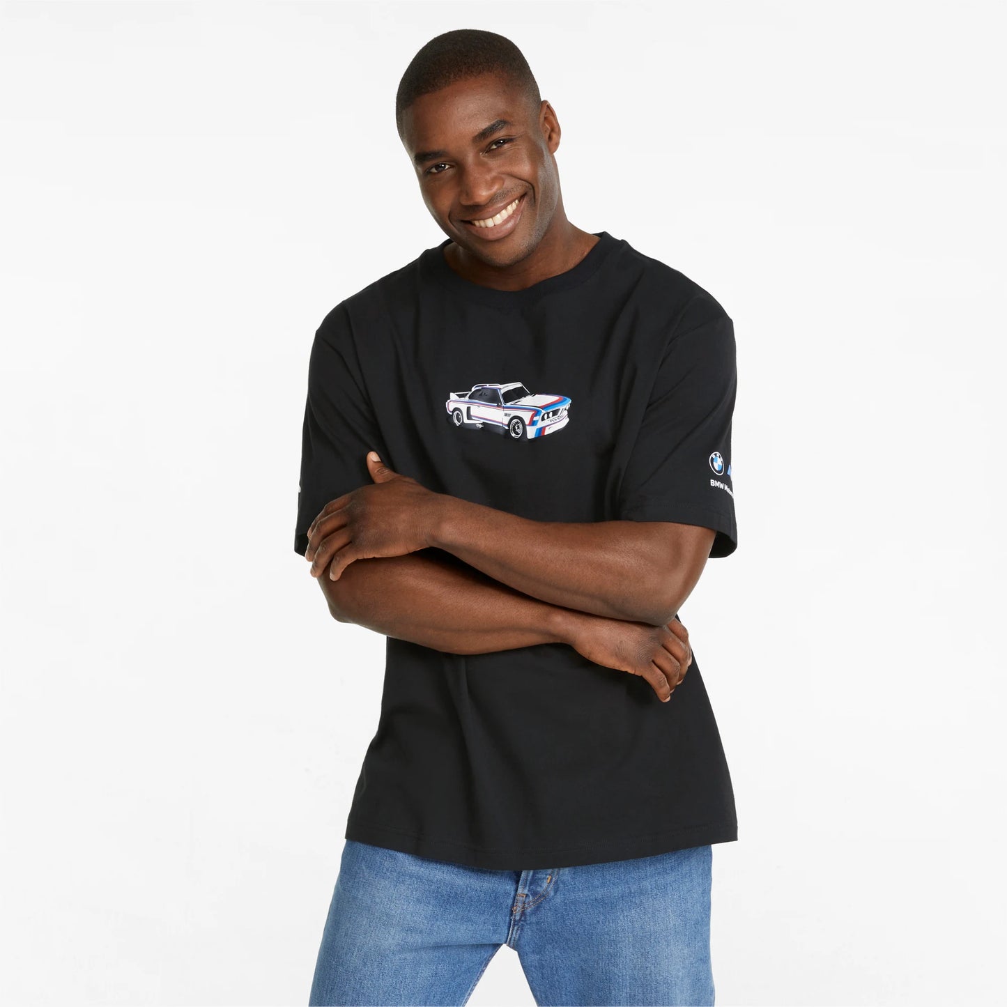 PUMA BMW MMS Statement Car Graphic Tee